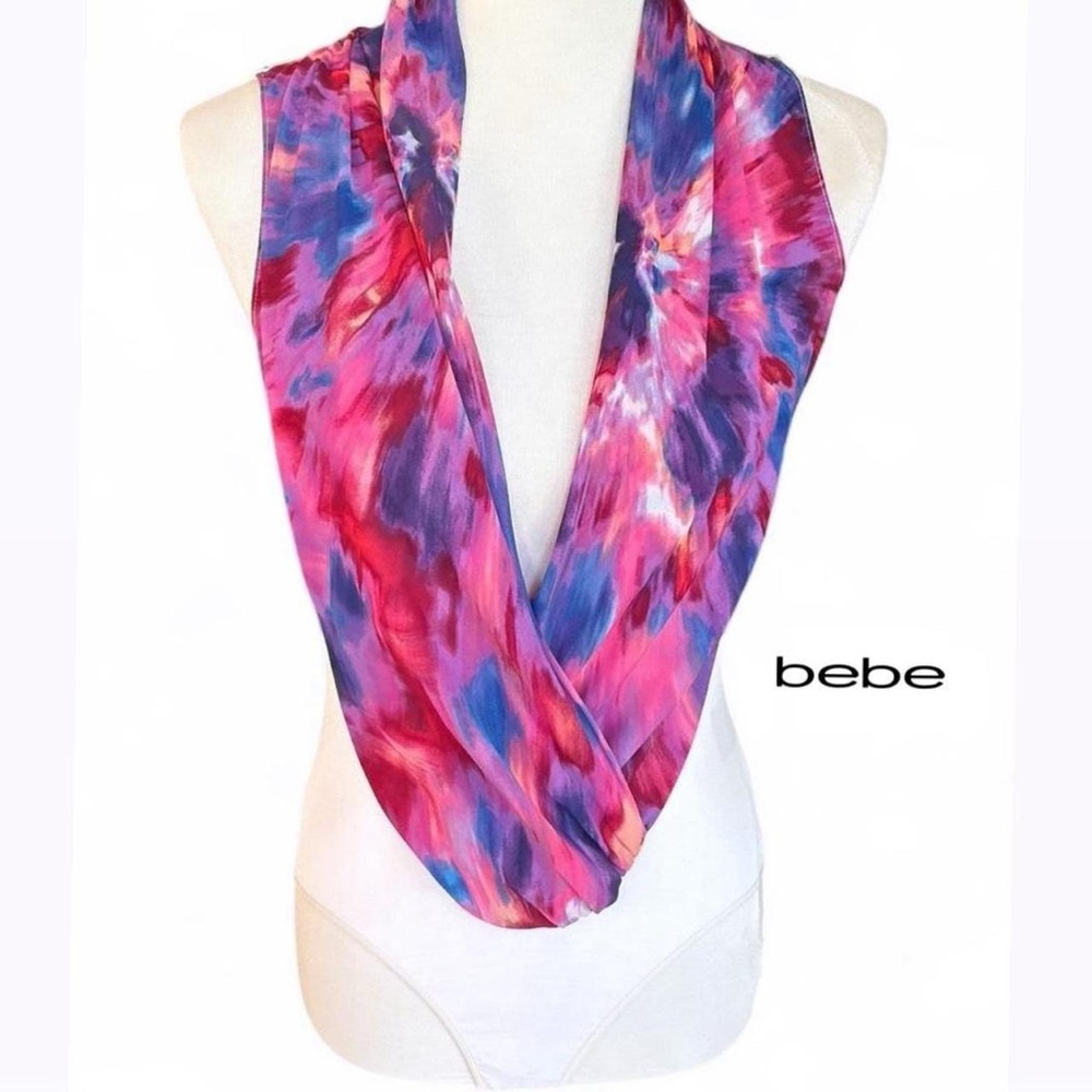Bebe Multicolor Tie-Dye Bodysuit